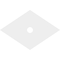 Ekena Millwork Diamond Architectural Grade PVC Ceiling Medallion, 30"W x 20"H x 3"ID x 10 1/2"C x 1"P, One-Piece CMP30X20DD-03000 - alternate 4